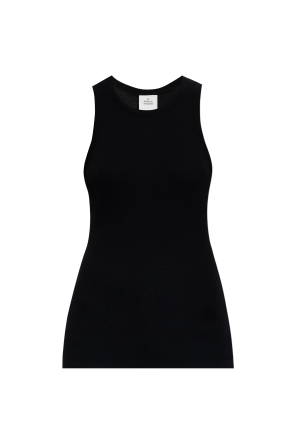 Grey Silk top Saint Laurent - Vitkac Canada